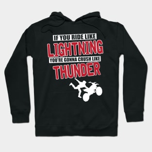 Ride like lightning Hoodie